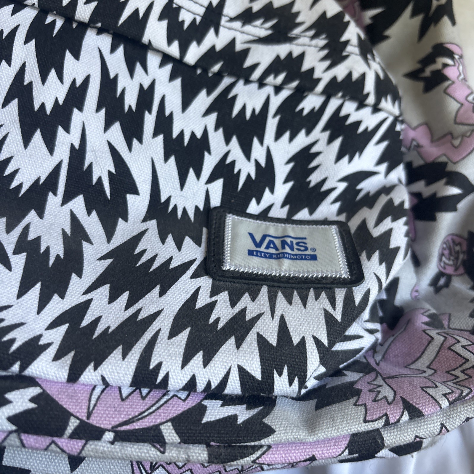Vans Off The Wall New M Kishimoto Living Art Multi Backpack School Bookbag