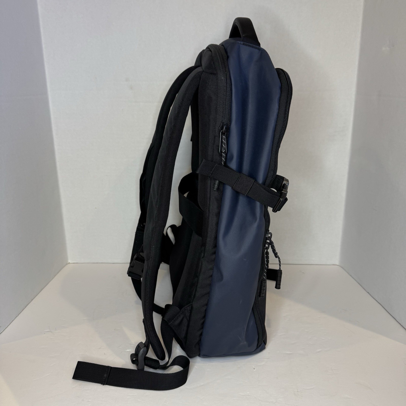 Timbuk2 Division Backpack Pack Jet Black Blue Red Laptop Bag Padded Custom