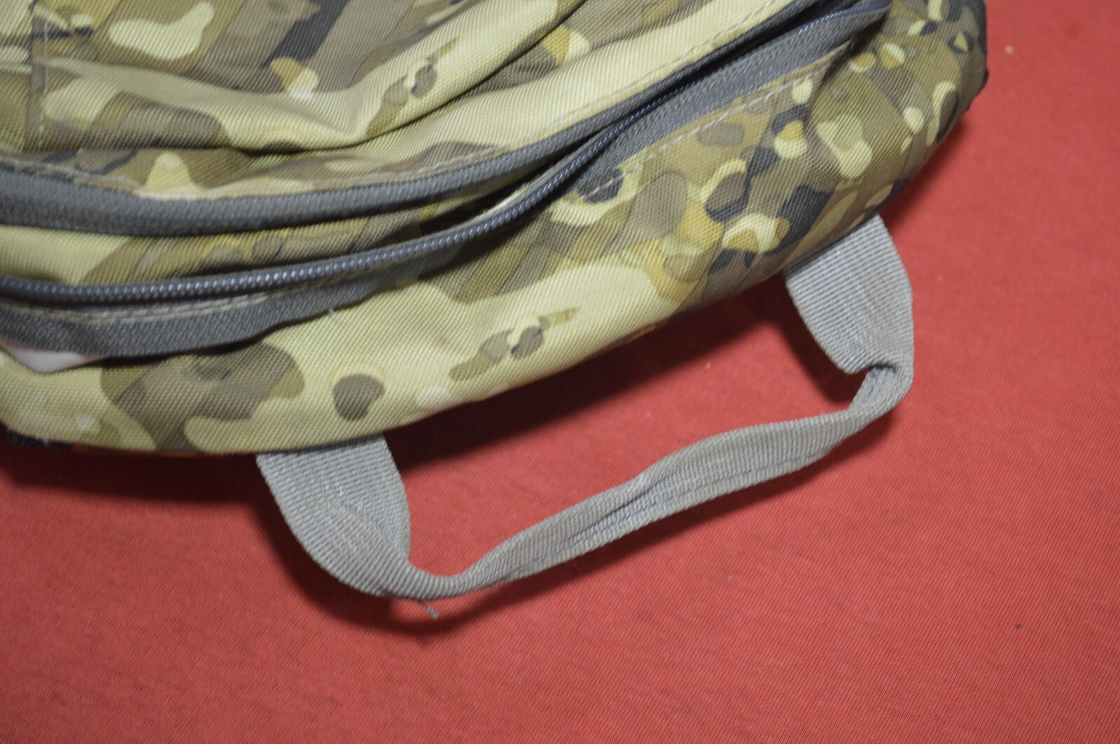 LL L.L. BEAN Camouflage Book Back Pack Hunting Hiking School 17 inches long
