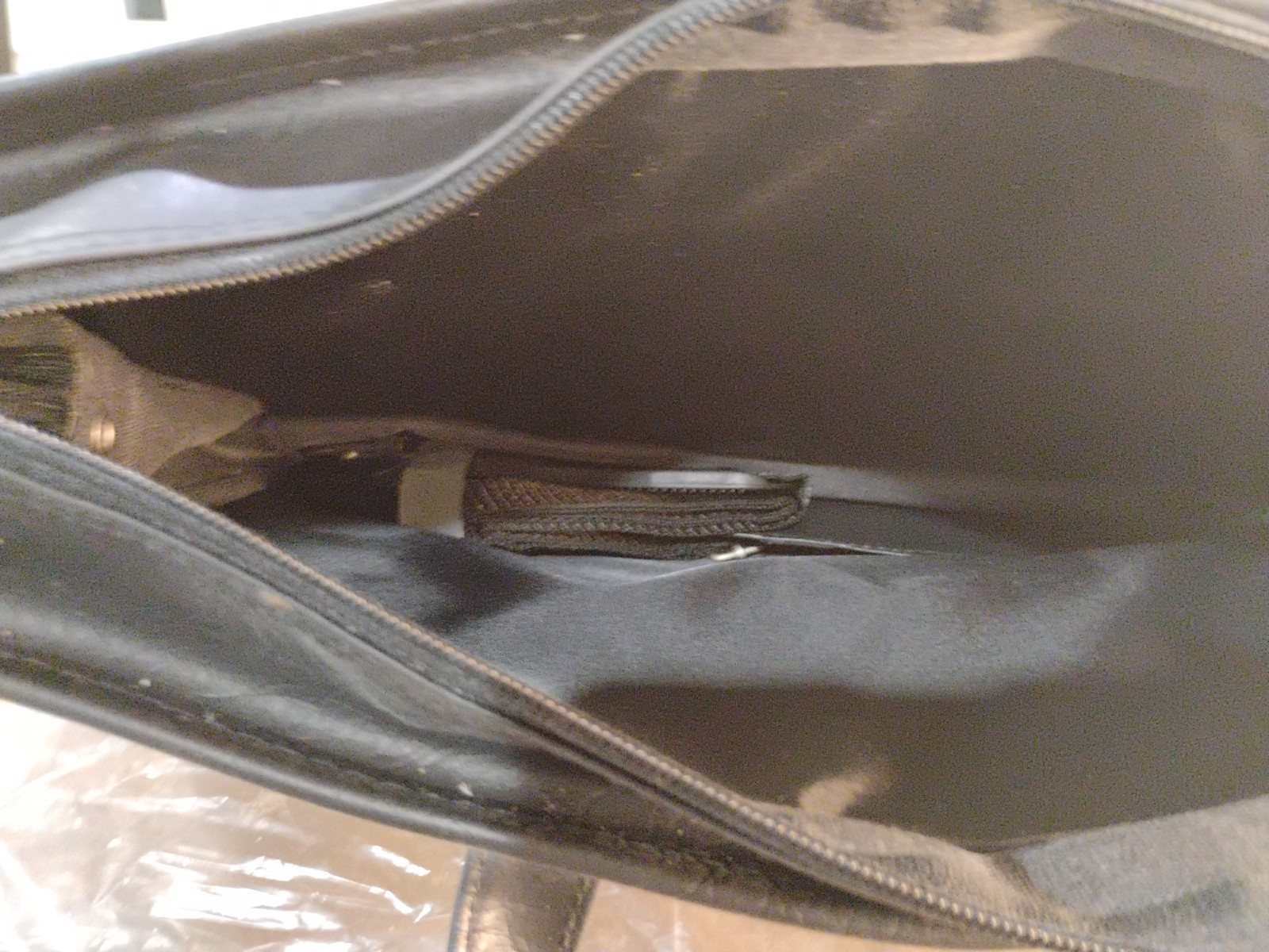 Vintage NWT Philippe Amiel Men’s Document Bag Designer~Lap Top~Buckle & Zipper