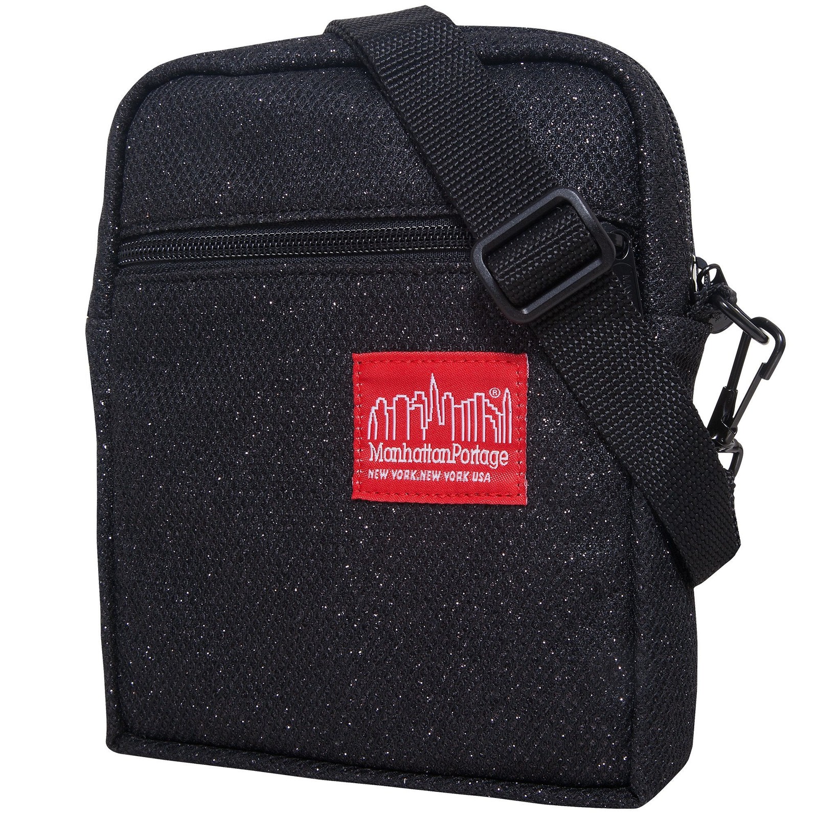 Manhattan Portage Midnight City Lights Crossbody Bag Black One Size U1
