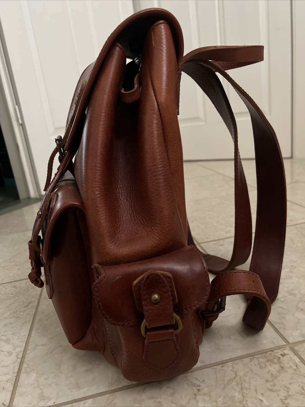 Jean Shop NYC Leather Backpack – Rare