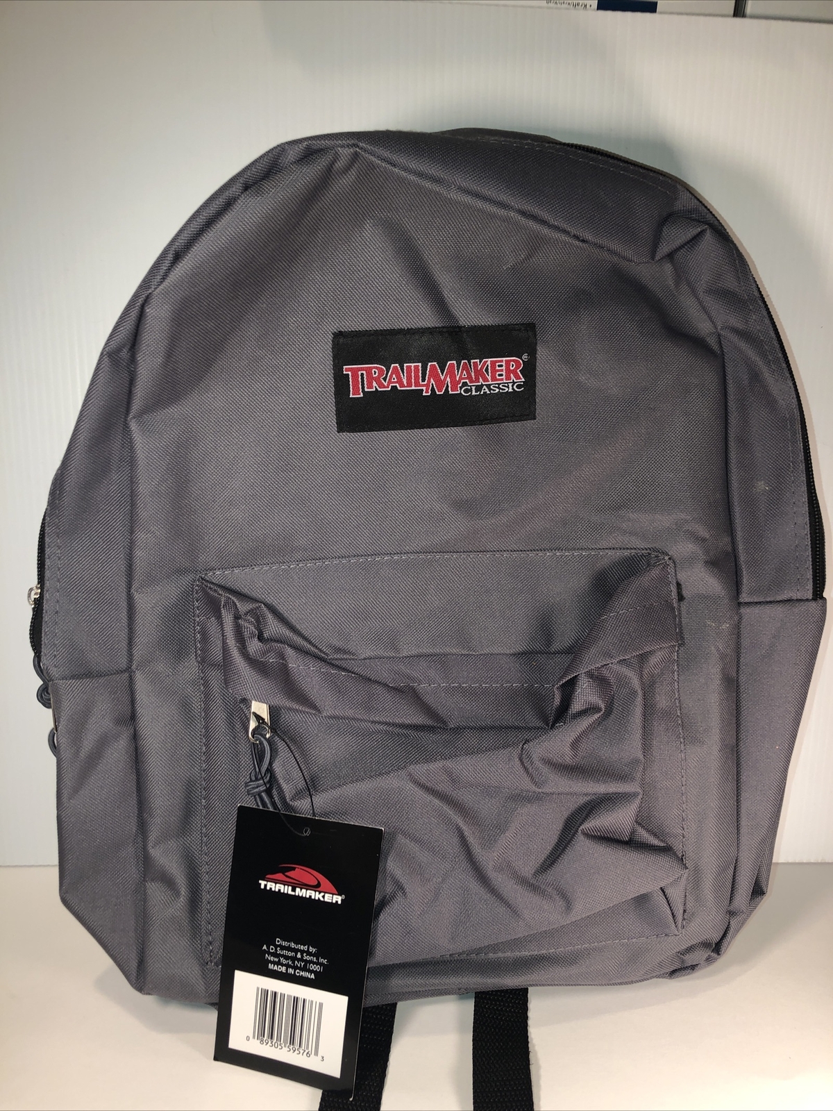 Backpack Trail Maker Classic 17 Inch Gray Kid Adult Youth School