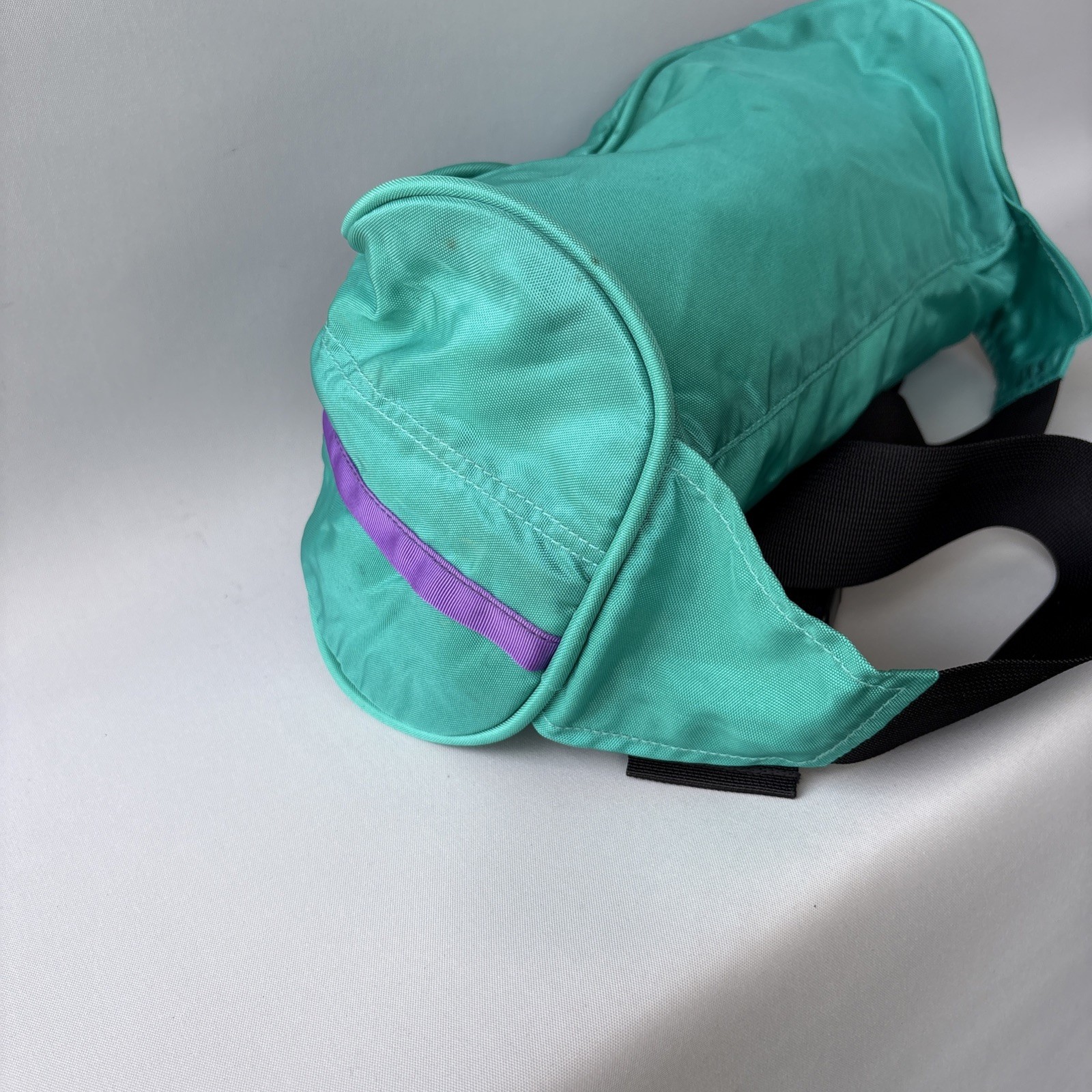 The North Face Purple Label Body Bag Teal Fanny Pouch Waist Lumbar Nylon Adjust
