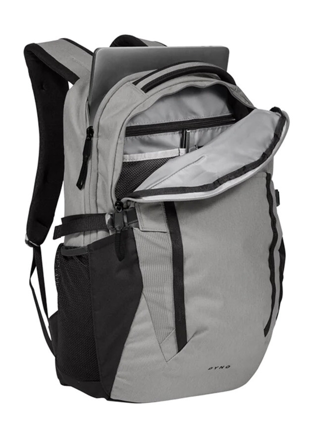 THE NORTH FACE DYNO 27L,15” LAPTOP BACKPACK DAYPACK GRAY / BLACK NFOA52S75YG-OS