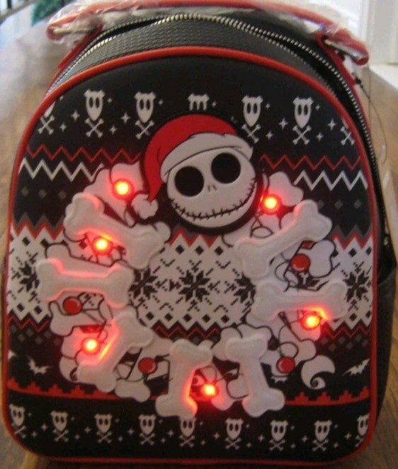 The Nightmare Before Christmas Jack Skellington Christmas Sweater Mini Backpack