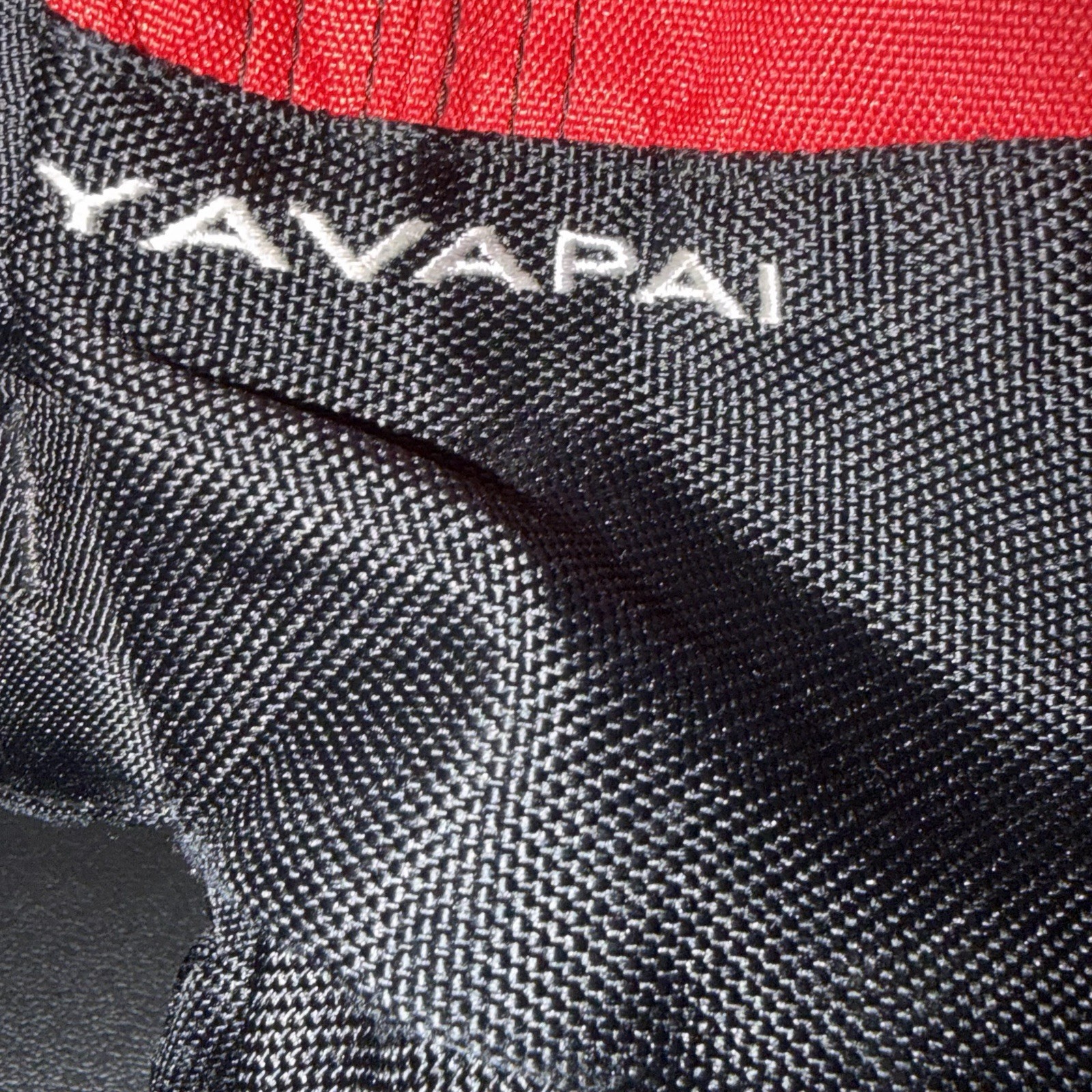 The North Face Yavapai Backpack Peppermint Red White Color-Way Black Bottom