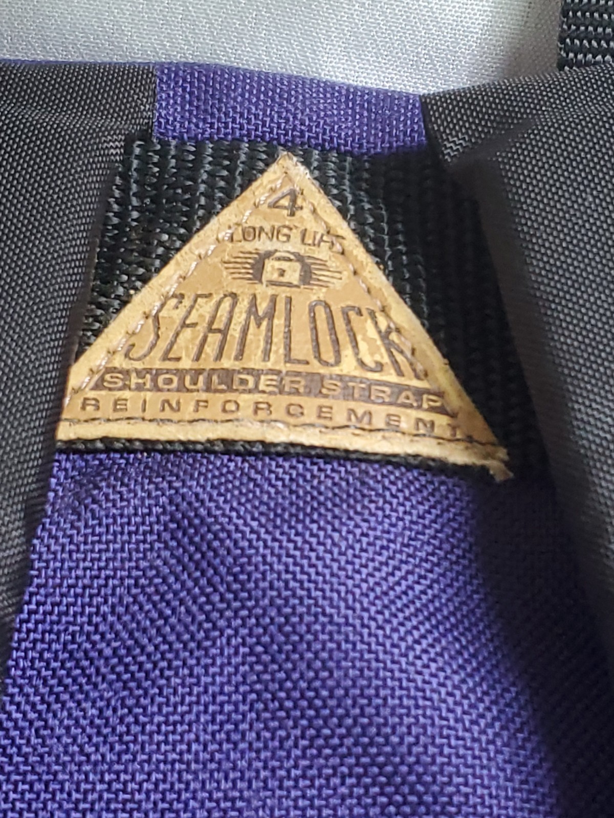 Vintage Outdoor Products Backpack Purple Black USA
