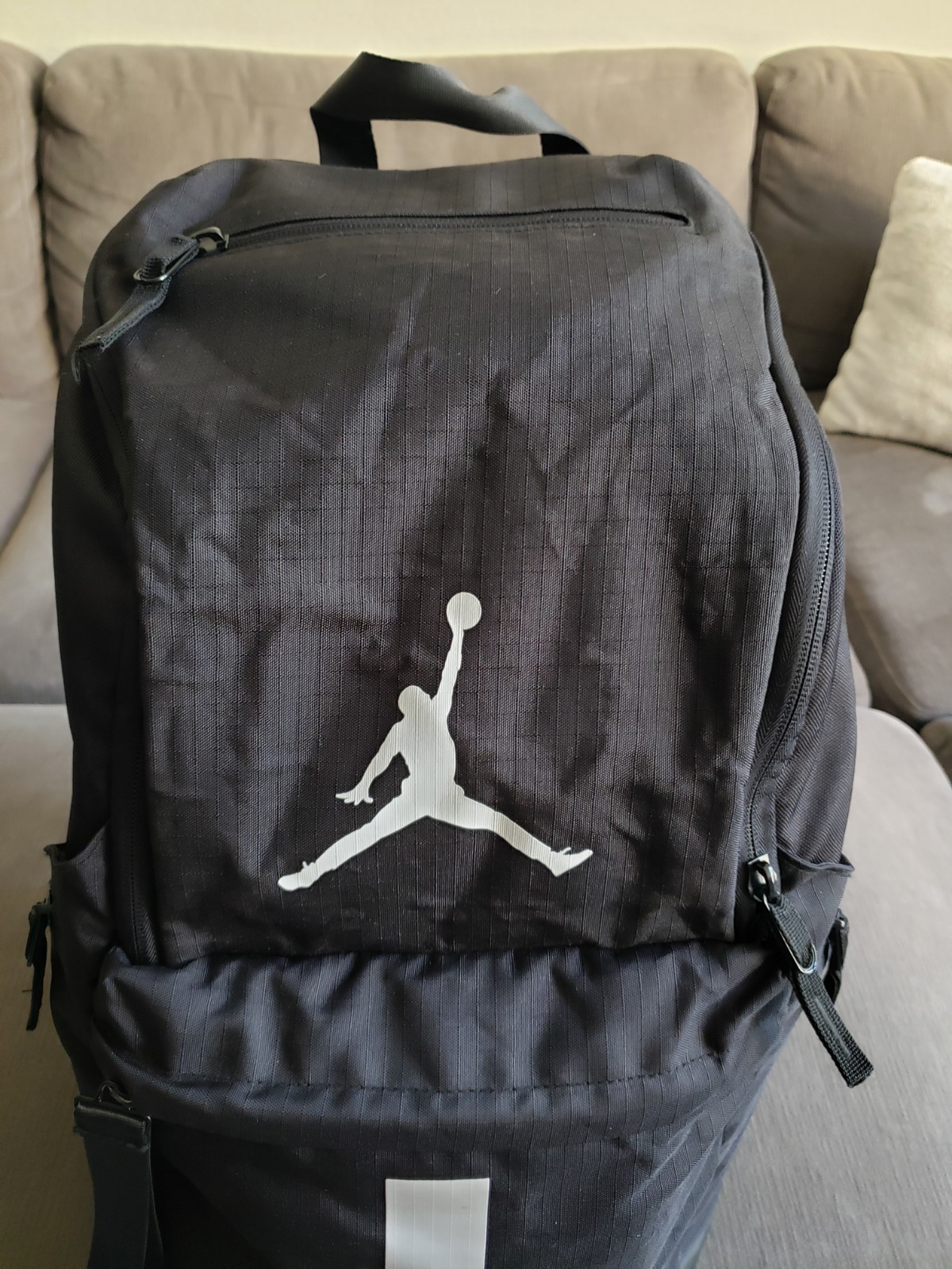 Air Jordan Velocity Black Backpack Basketball Football School – GREAT CONDITION!