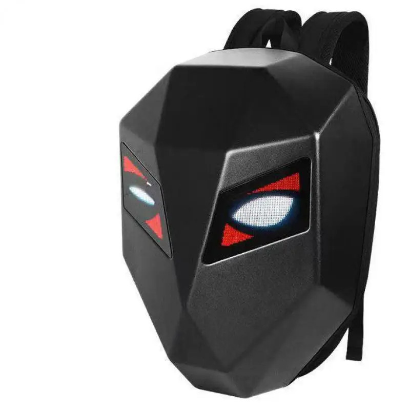 New Led Knight Backpack Motorcycle DIY Backpack Display GIF App Backpack