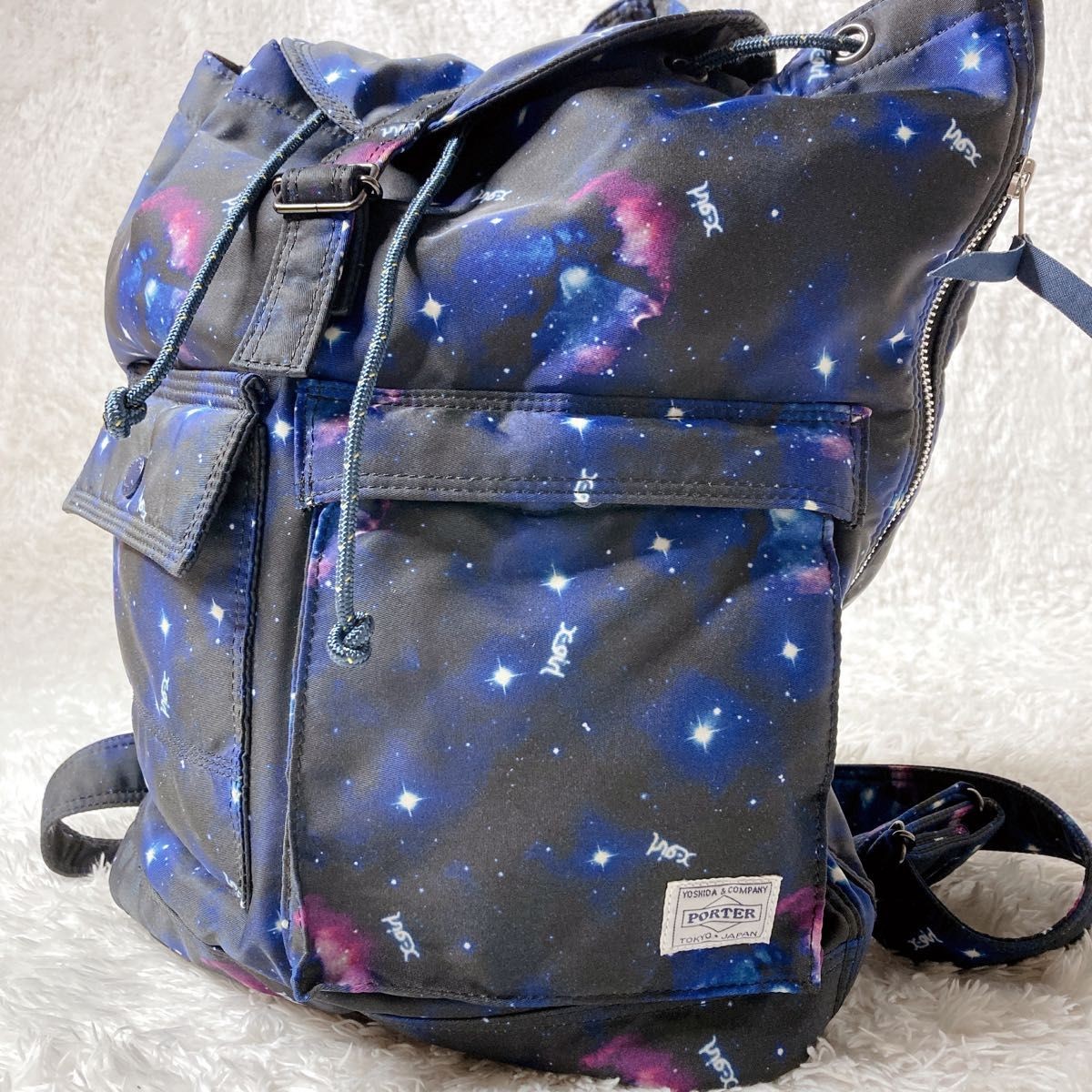 YOSHIDA Kaban Porter X-girl Collab Backpack Used No Damage 40cm x 32cm x 12cm
