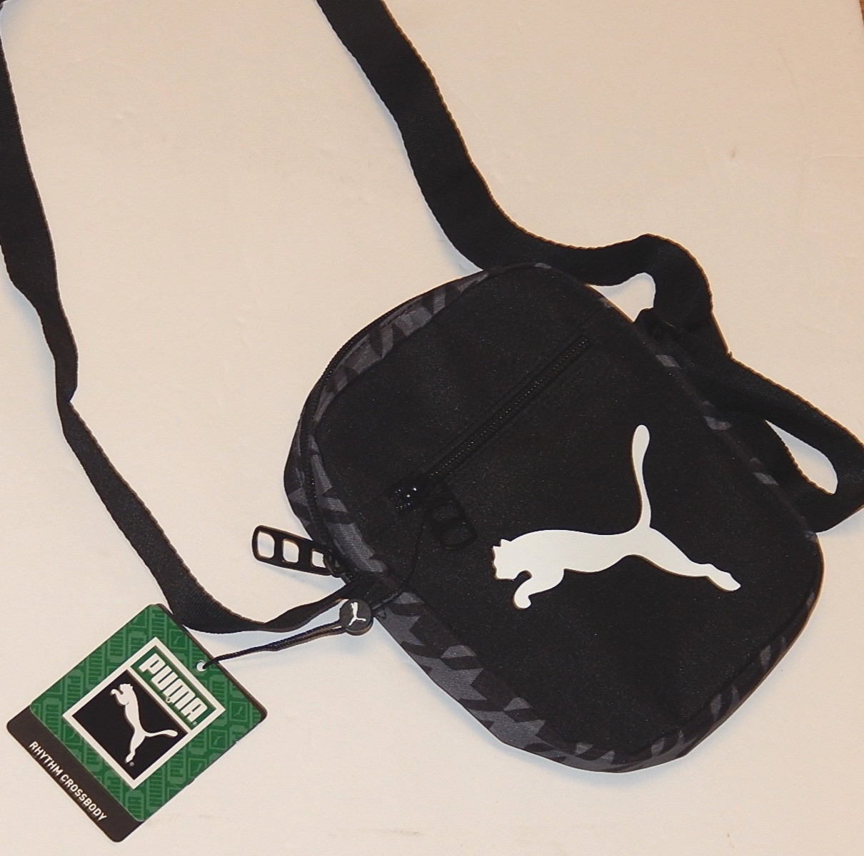 PUMA RHYTHM CROSSBODY 2.0 ONE SIZE BLACK/MULTI UNISEX NEW AUTHENTIC