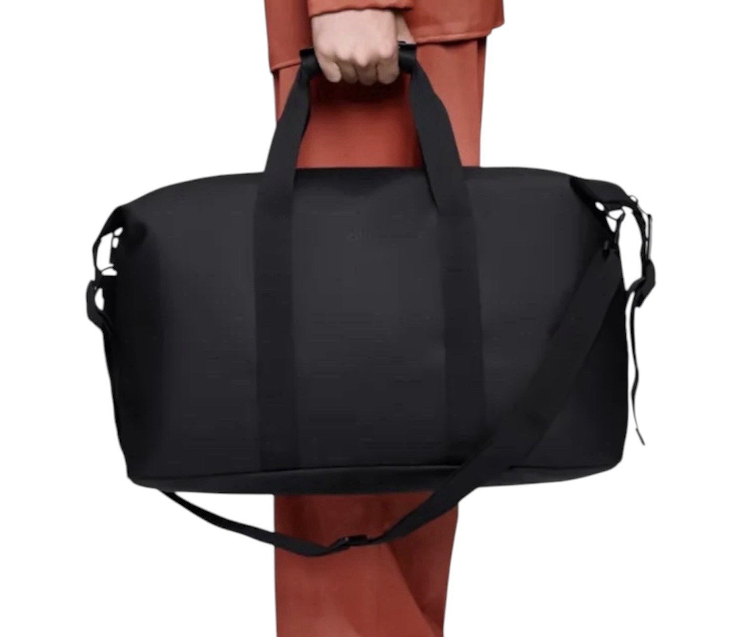 Rains Waterproof Hilo Weekend Duffle Bag W3 14200 Black New Unisex Luggage