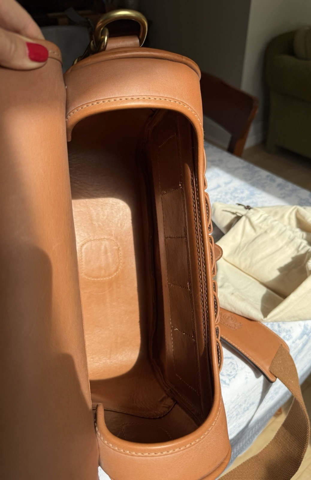 Ghurka Carrier Bag Chestnut