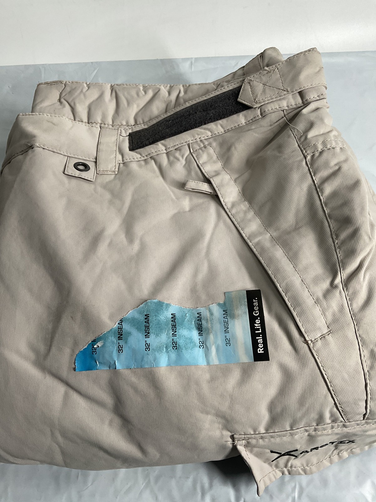 Arctix Men’s Insulated Snowsports Cargo Pant Stone 3 X Large 32 Inseam U6