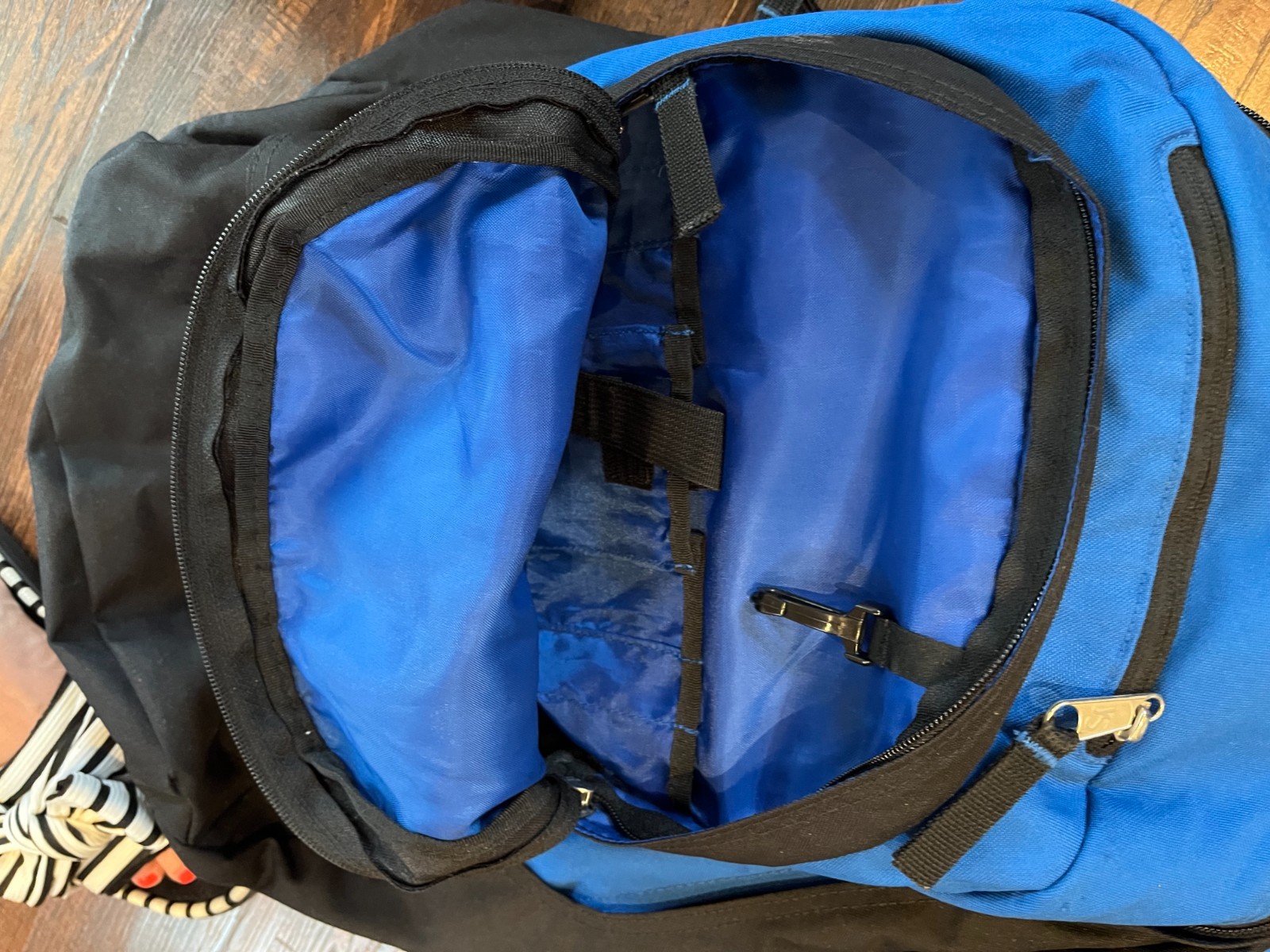 Vintage jansport Big Student Backpack Blue