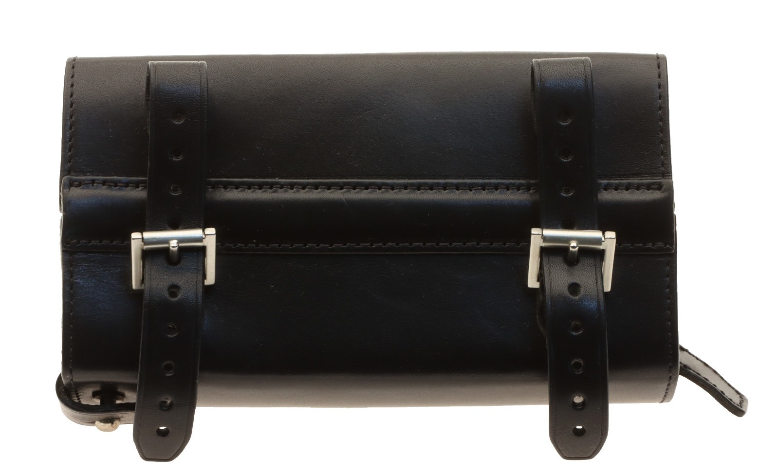 Brooks D-Shaped Saddle Bag 0.75L Black Leather NEW NOS NIB