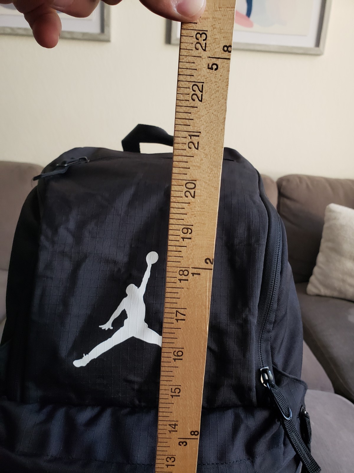 Air Jordan Velocity Black Backpack Basketball Football School – GREAT CONDITION!
