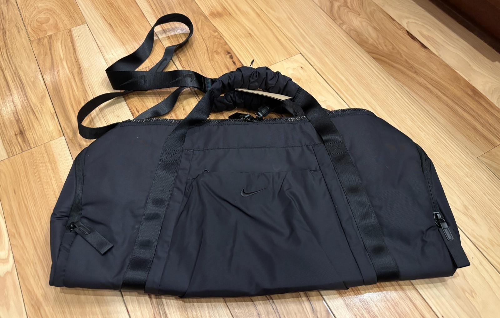 Nike One Duffel Bag (35L) Black Iron Grey Black HV1197 010 NWT