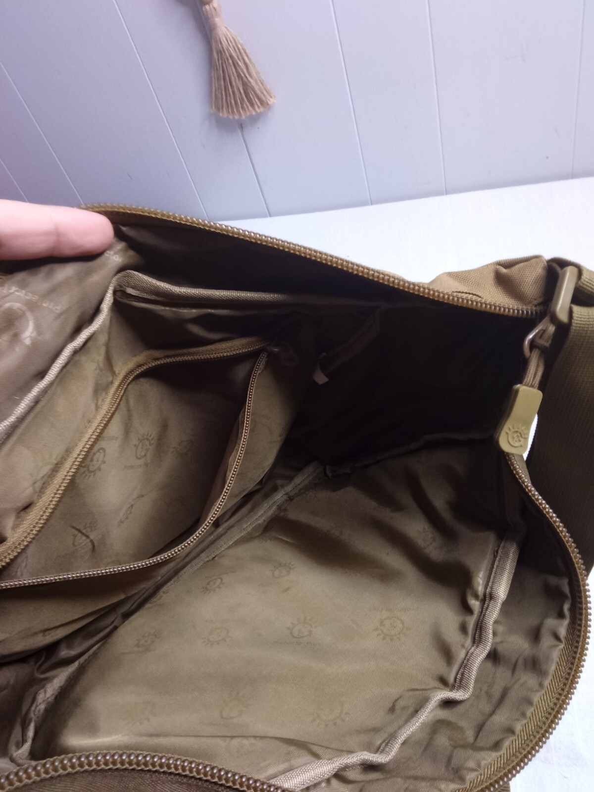 Protector Plus Tactical Military Green Canvas Tactical Shoulder Bag