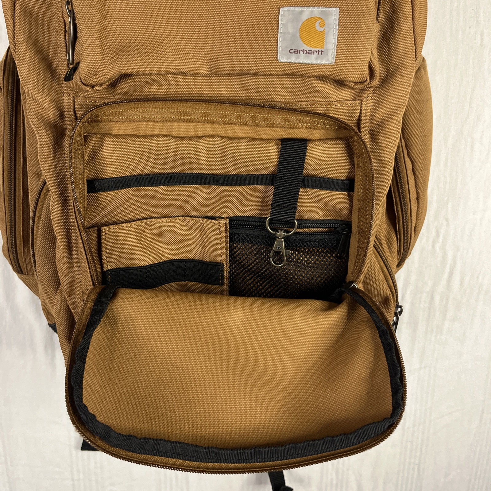 Carhartt 35L Triple-Compartment Backpack Carhartt Brown