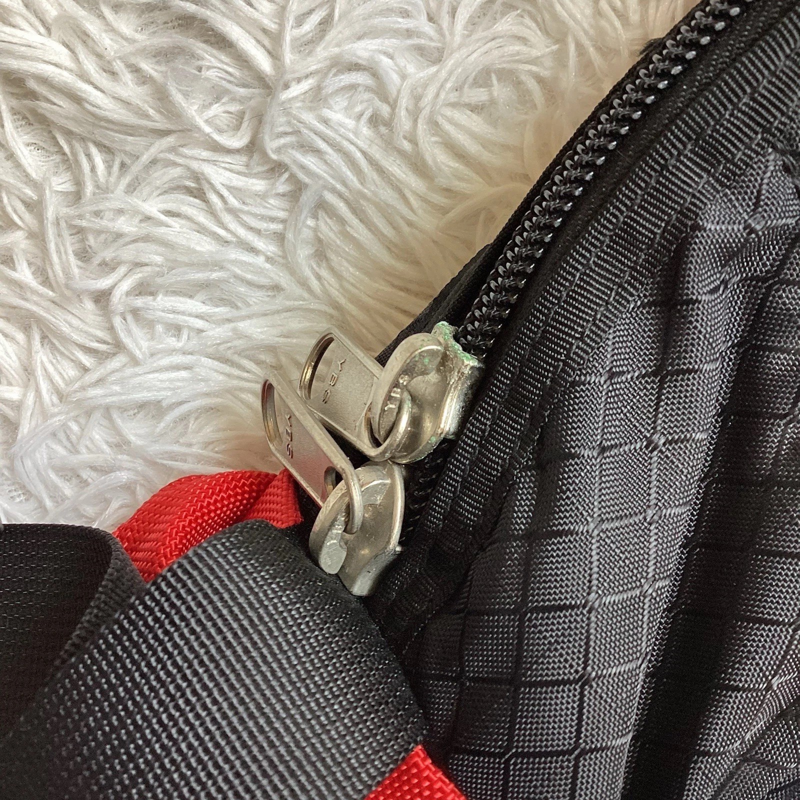 Vintage Oakley Icon Backpack Red Black Gorpcore Tactical Software Y2K