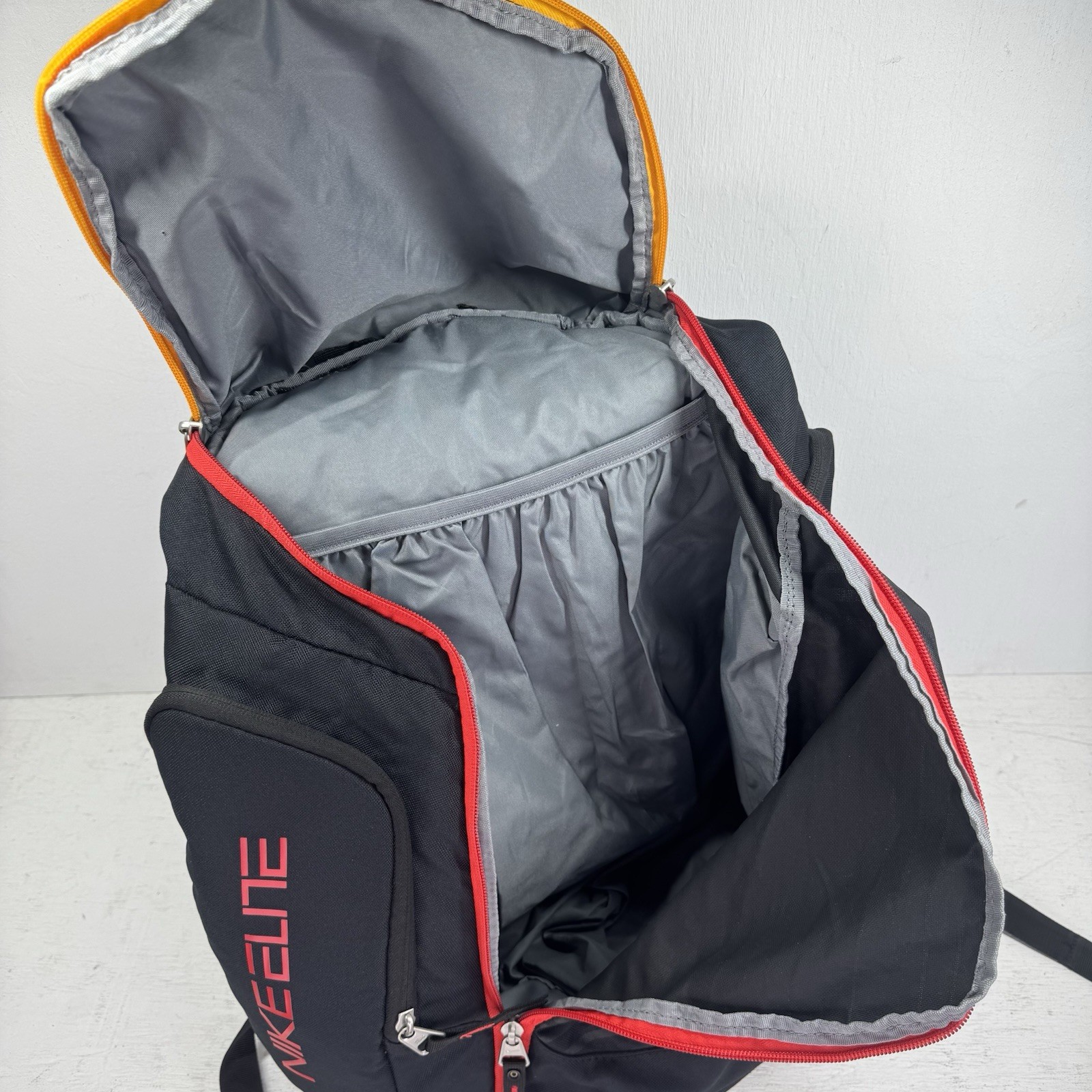 Nike Hoops Elite Max Air Tri-Zip Backpack Black With Spain Colors And Flag