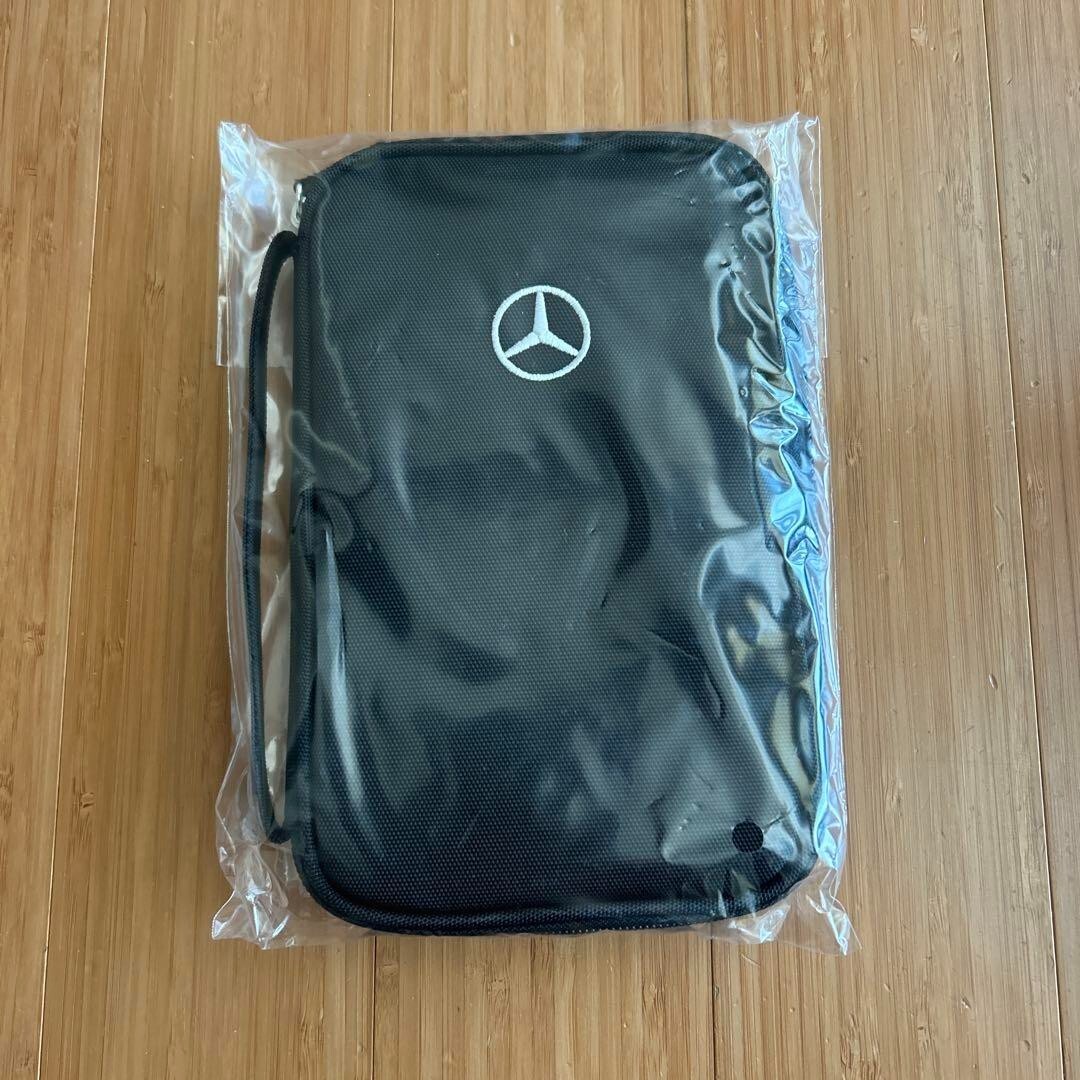 Mercedes-Benz Novelty Multi Case with Handle Passport Card case 21 x 13 cm black
