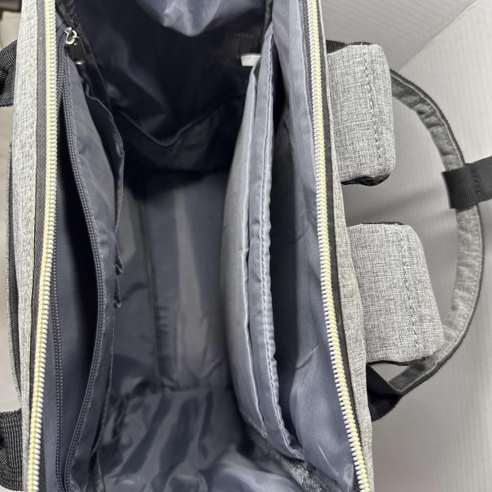Focdod Laptop Backpack for Women-16”x 11.5”x 6.5” Grey.