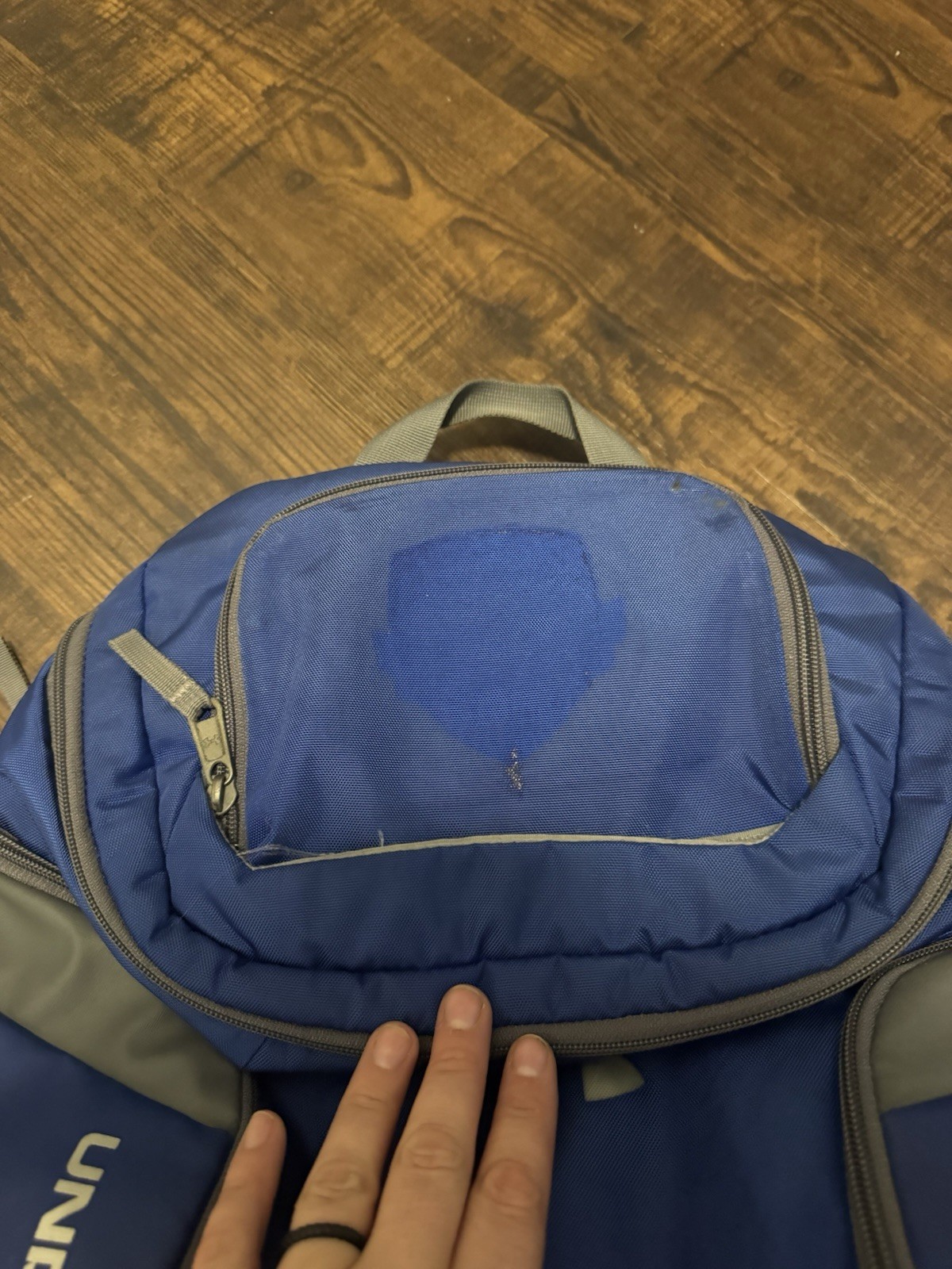 Under Armour Striker Team Backpack – Blue Navy, See Images For Condition
