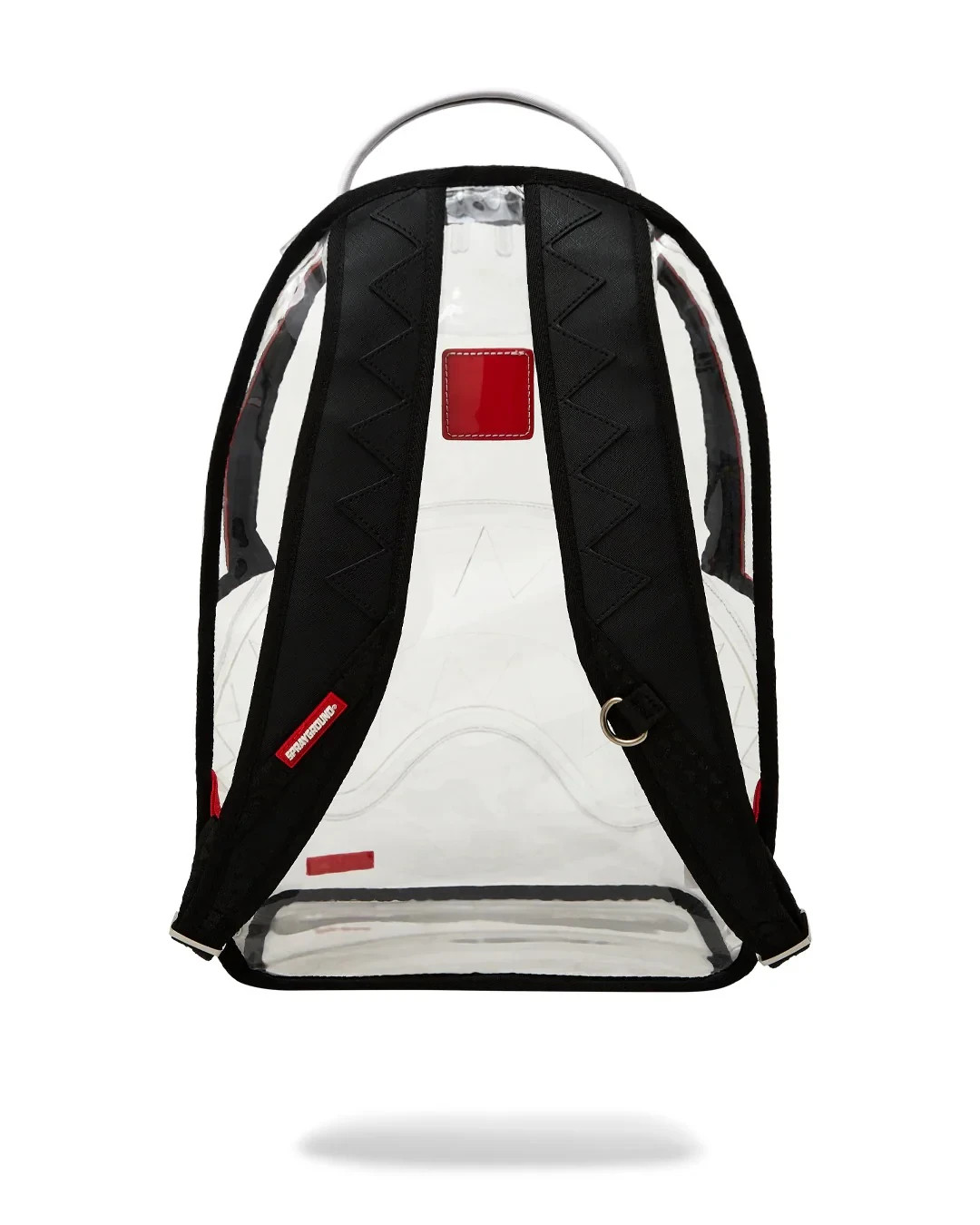 Sprayground 100% Transparent Backpack🔥New VSM Piping Clear Bookbag School Bag