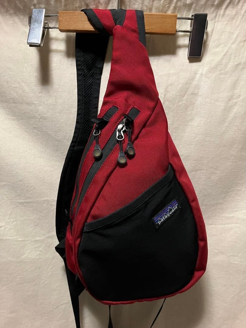 patagonia Atom S8 Sling Bag Excellent Nylon Lightweight Red