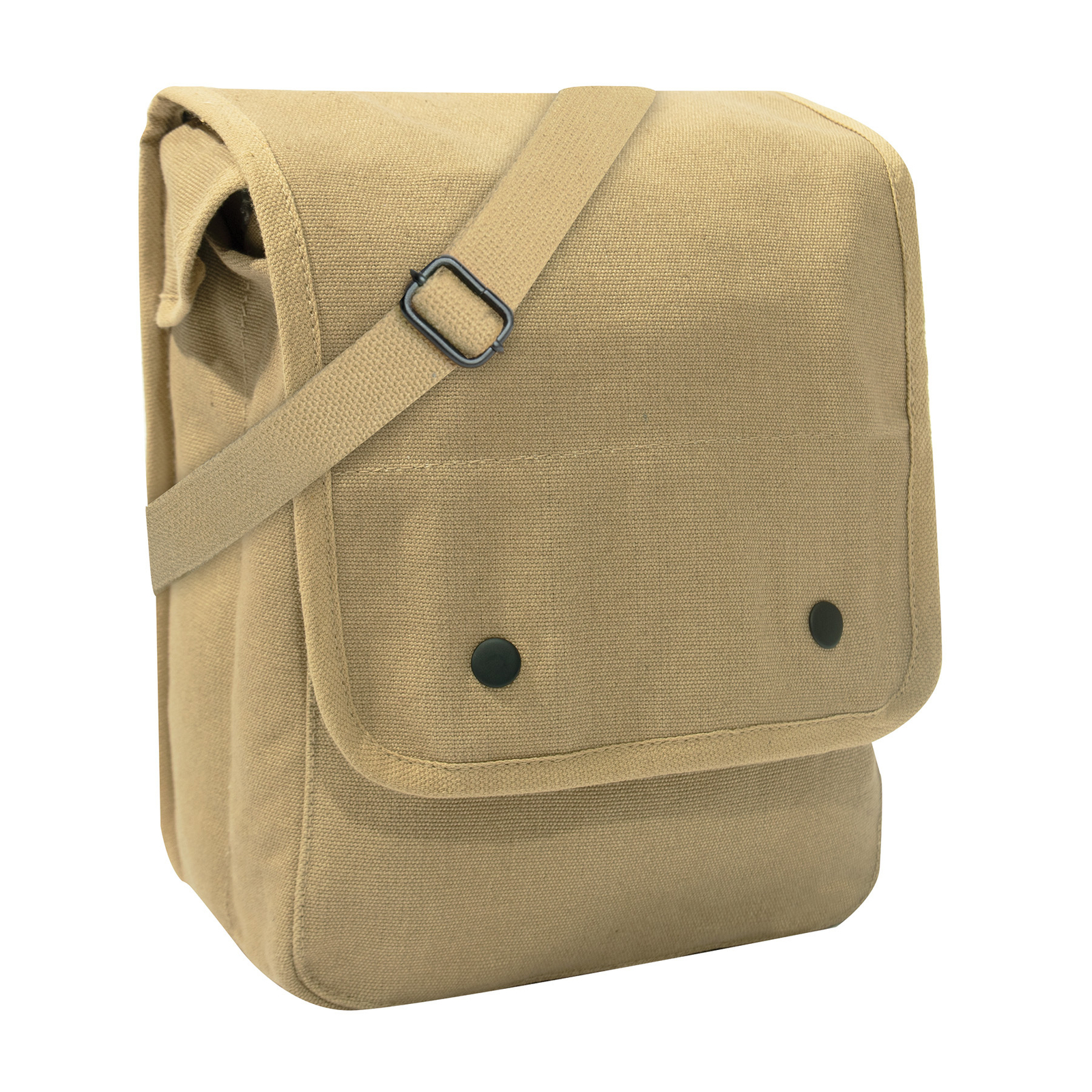 Rothco Canvas Map Case Shoulder Bag in Khaki – Messenger Travel Work School Bags