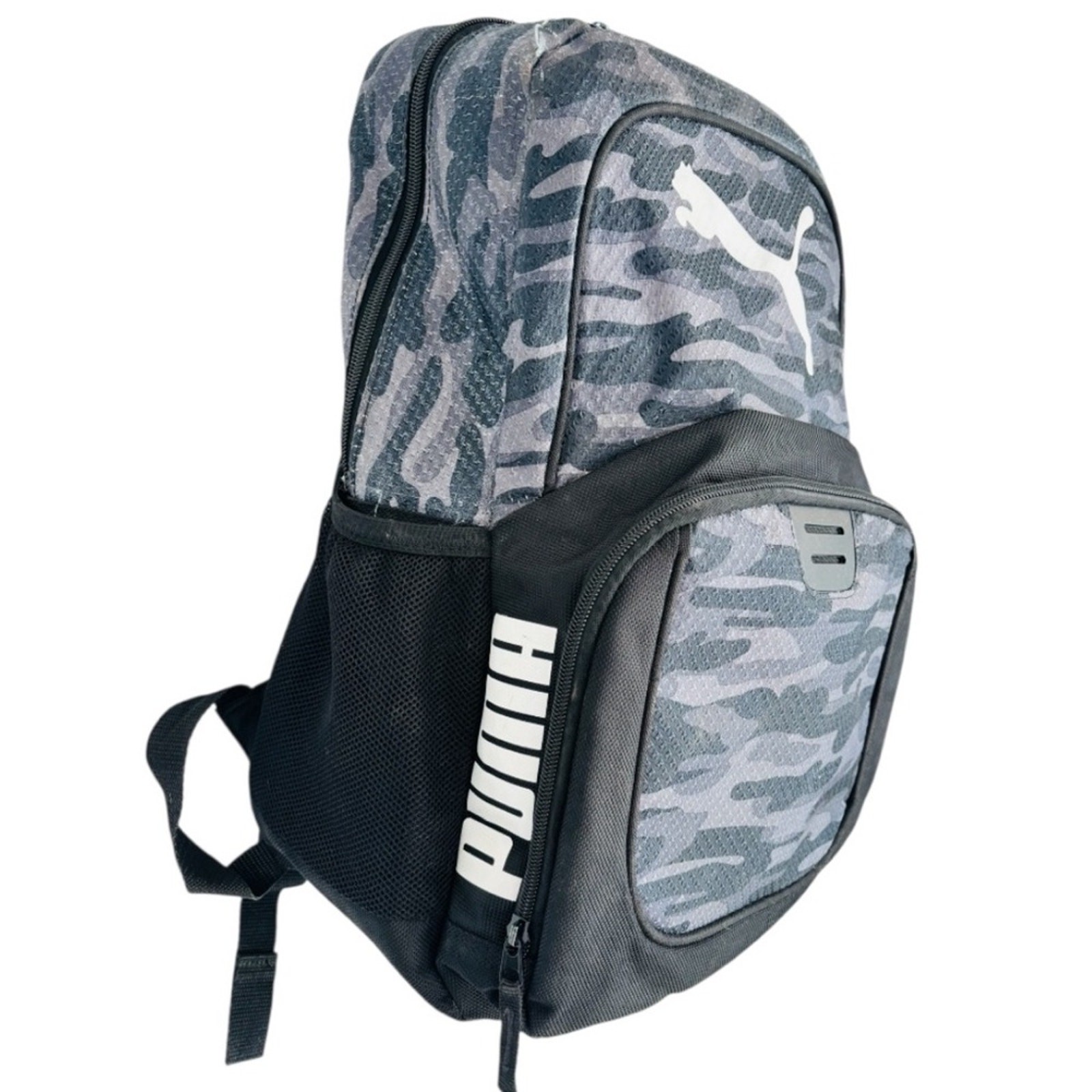 Puma Evercat Contender 3.0 Black & Gray Camo Unisex Backpack