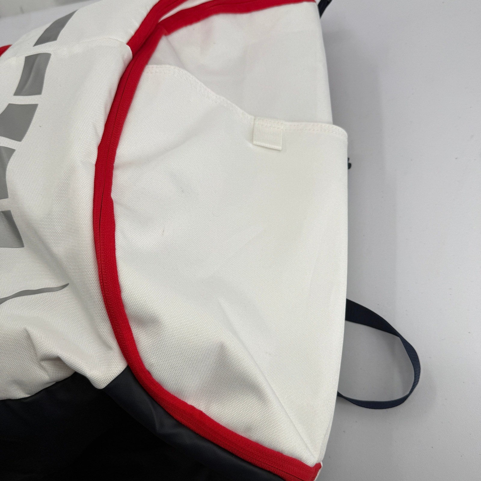 Nike Hoops Elite Pro Backpack Mens White Red BA5554 Basketball Bag