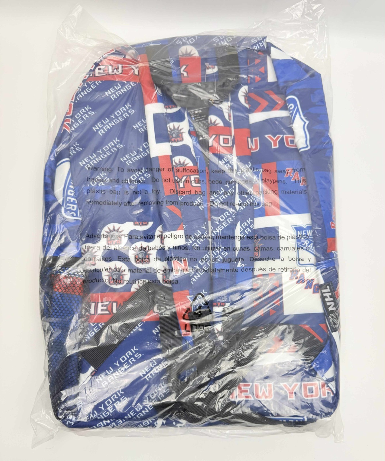 New York Rangers All-Over Print Backpack – Official NHL Licensed Product