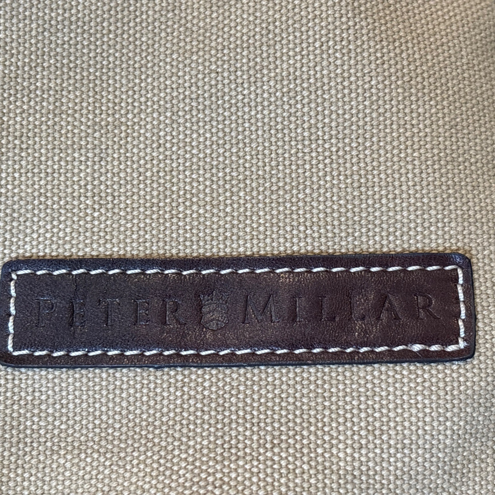 Peter Millar canvas garment bag- Baltusrol Embroidery Logo