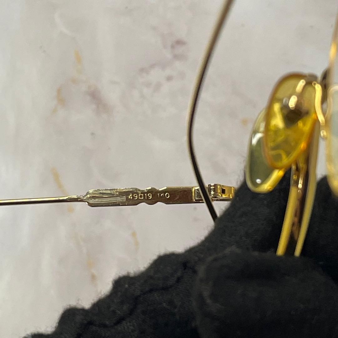 Junior Gaultier Vintage Oval Sunglasses Gold Y2K Eyewear