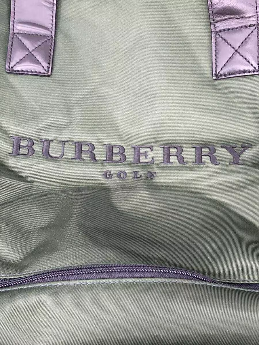 BURBERRY GOLF Boston Bag GRN