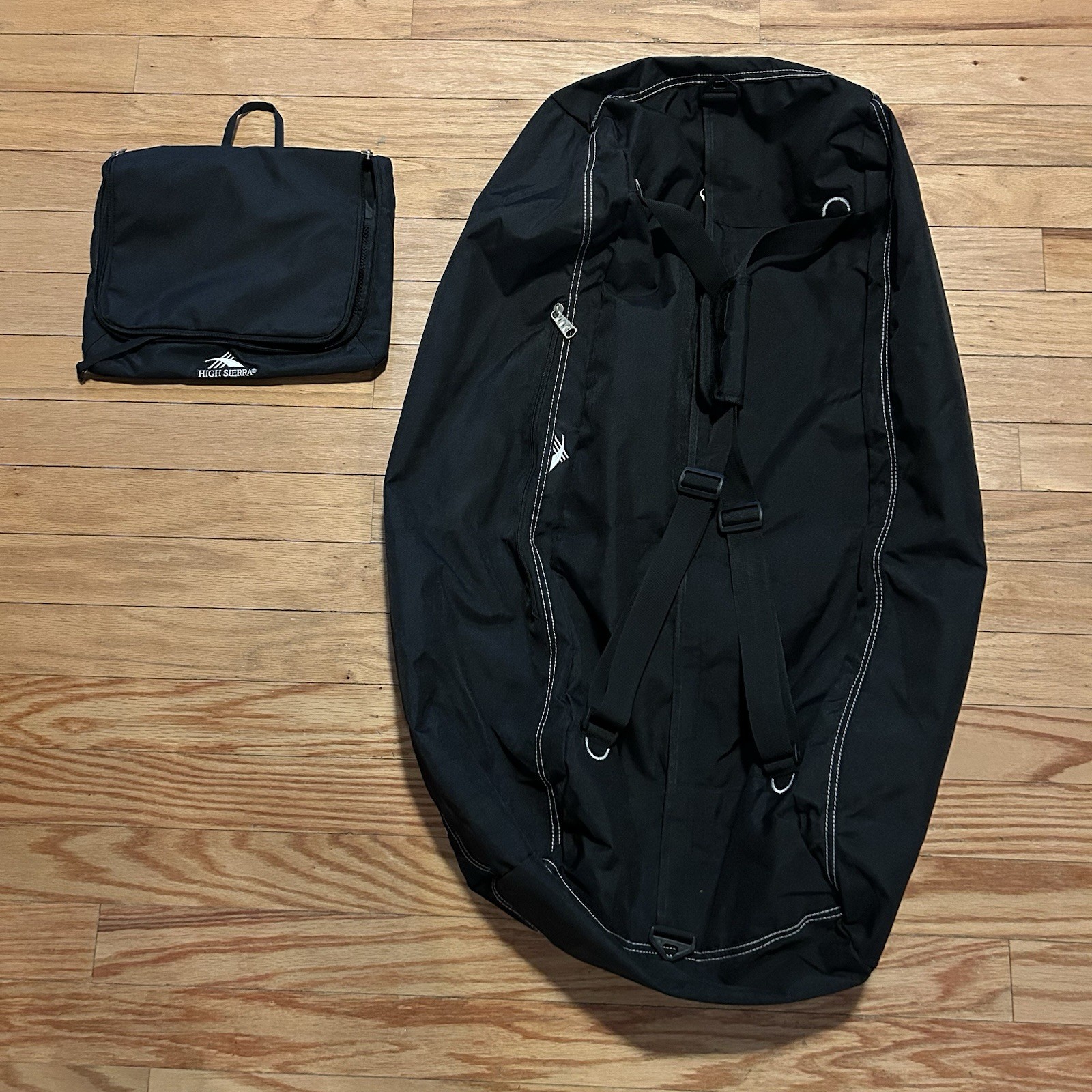 High Sierra Sports Duffle Bag XL Black Double Handle & Shoulder Strap W/ Bag