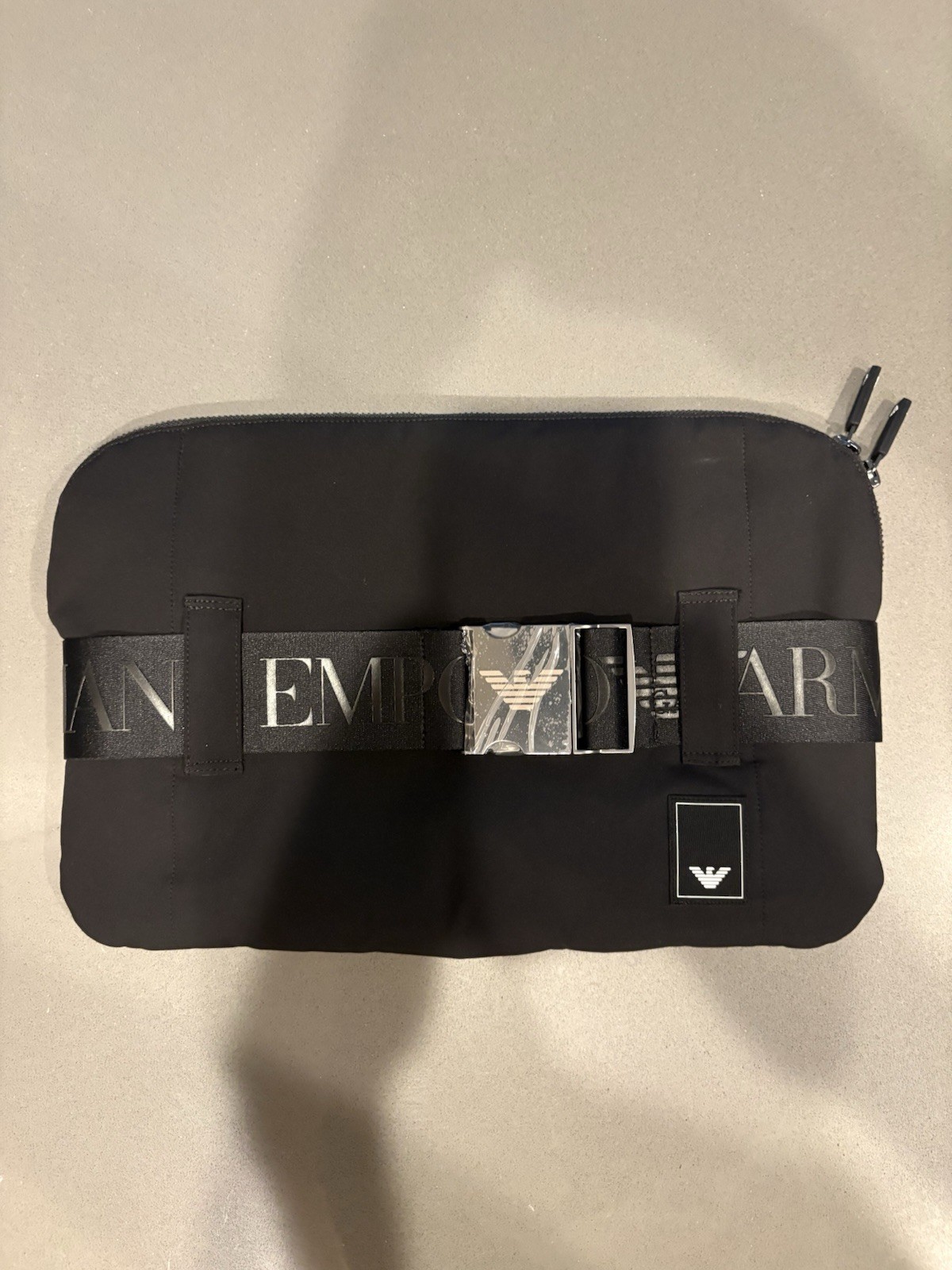 Emporio Armani Travel Capsule Tech Pouch/document Case