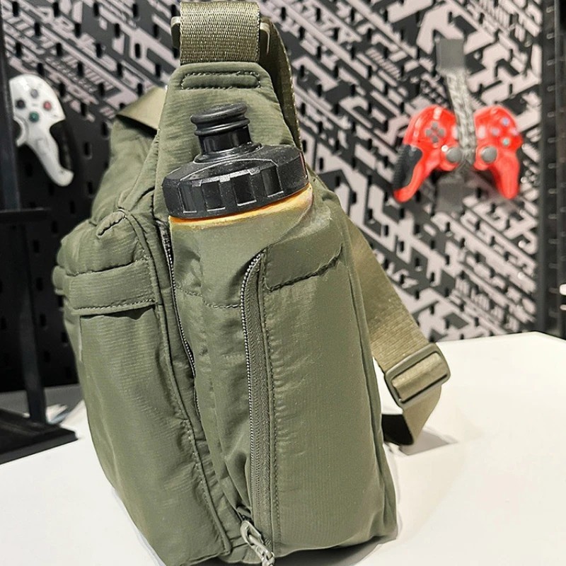 UNIQLO Casual Multi-pocket Messenger Bag Men Women Shoulder Bag Travel Sport Bag