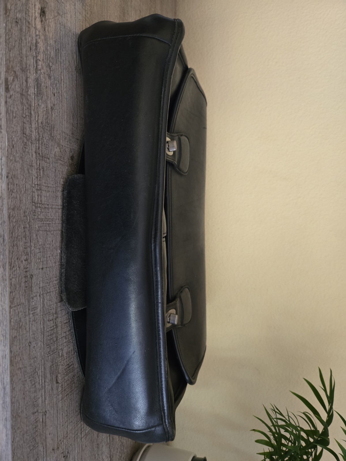 VINTAGE COACH BRIEFCASE COMPUTER TRAVEL BAG POCKETS 16x13x4