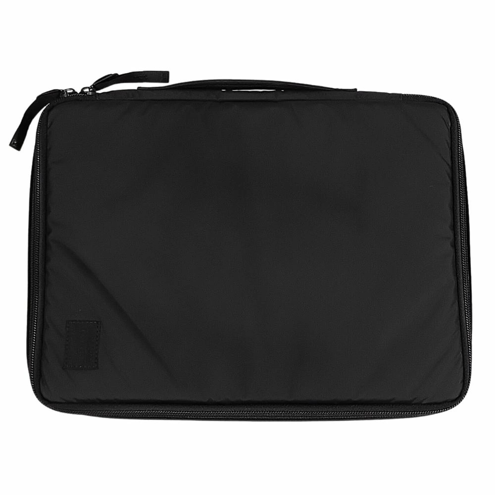 HEAD PORTER BLACKBEAUTY Note Case Clutch Bag Black Genuine 55263 [Used]