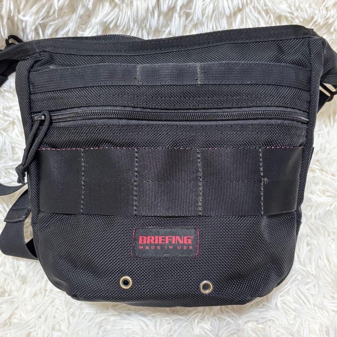 BRIEFING Day Tripper S Shoulder Bag Black Nylon USA Men’s Crossbody