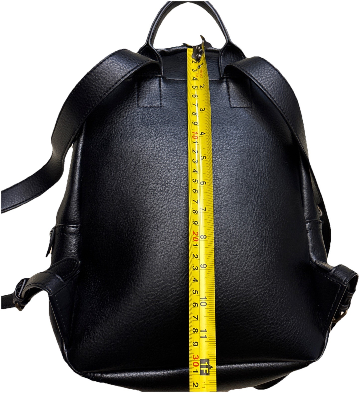 VTG FRYE & Co. Backpack Black Leather Quality Medium (MINOR SCRATCHES)