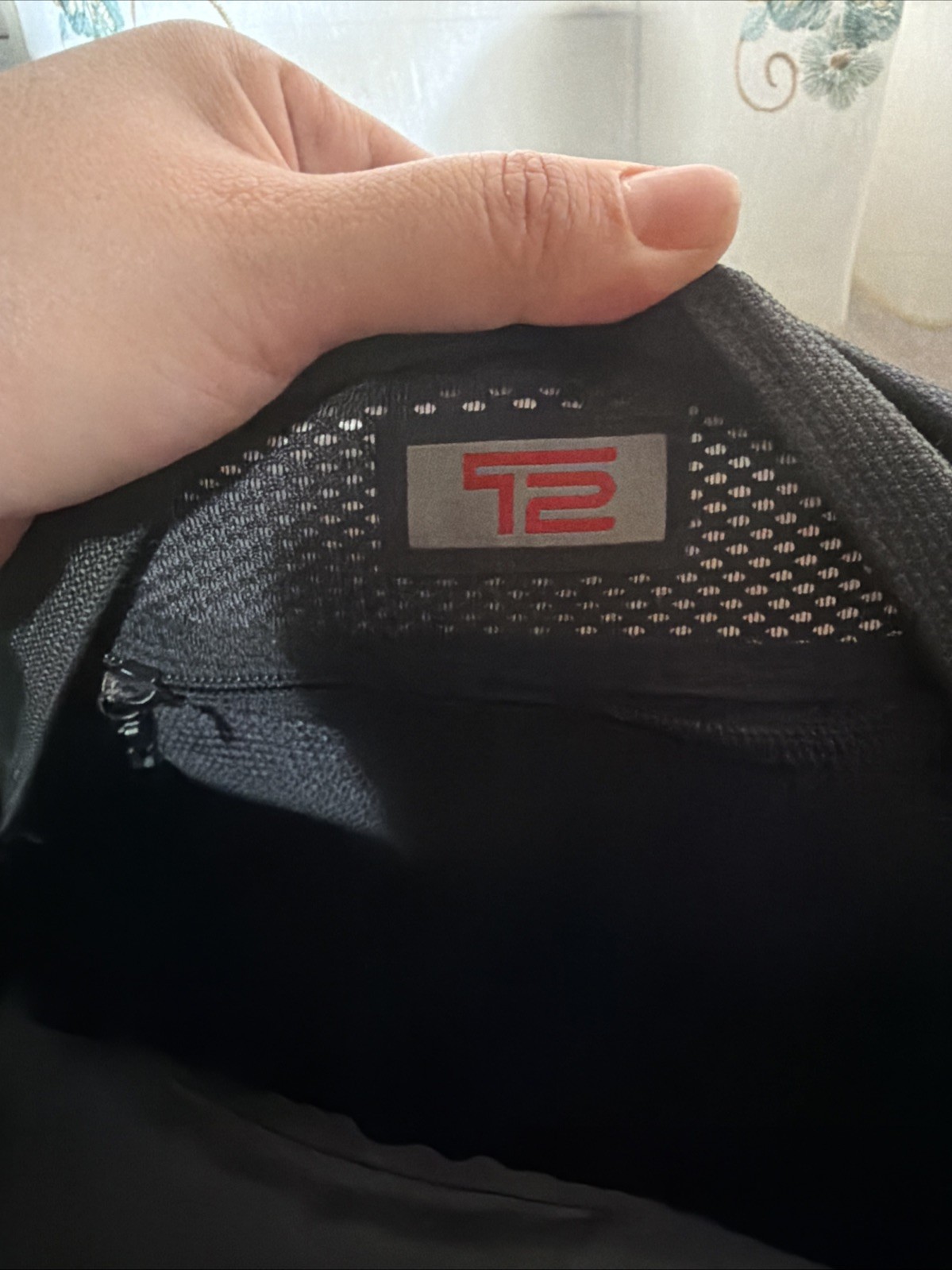 Tumi T2 Ballistic Nylon Multi Compartment Travel Rucksack Waist Pack BLACK