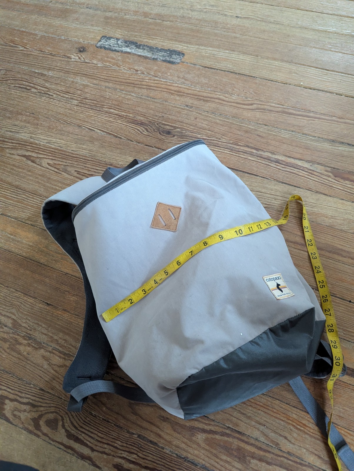Cotopaxi Boma 13L Backpack Gray Cotton Nylon Canvas Lightweight