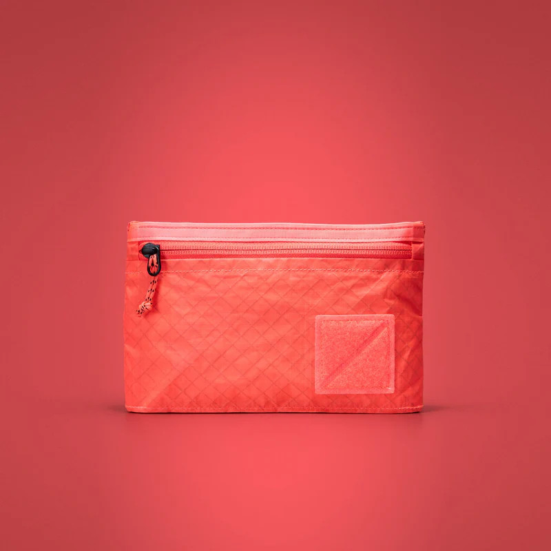 Evergoods x Carryology Civic Flat Pouch Kludde Edition Electric Coral