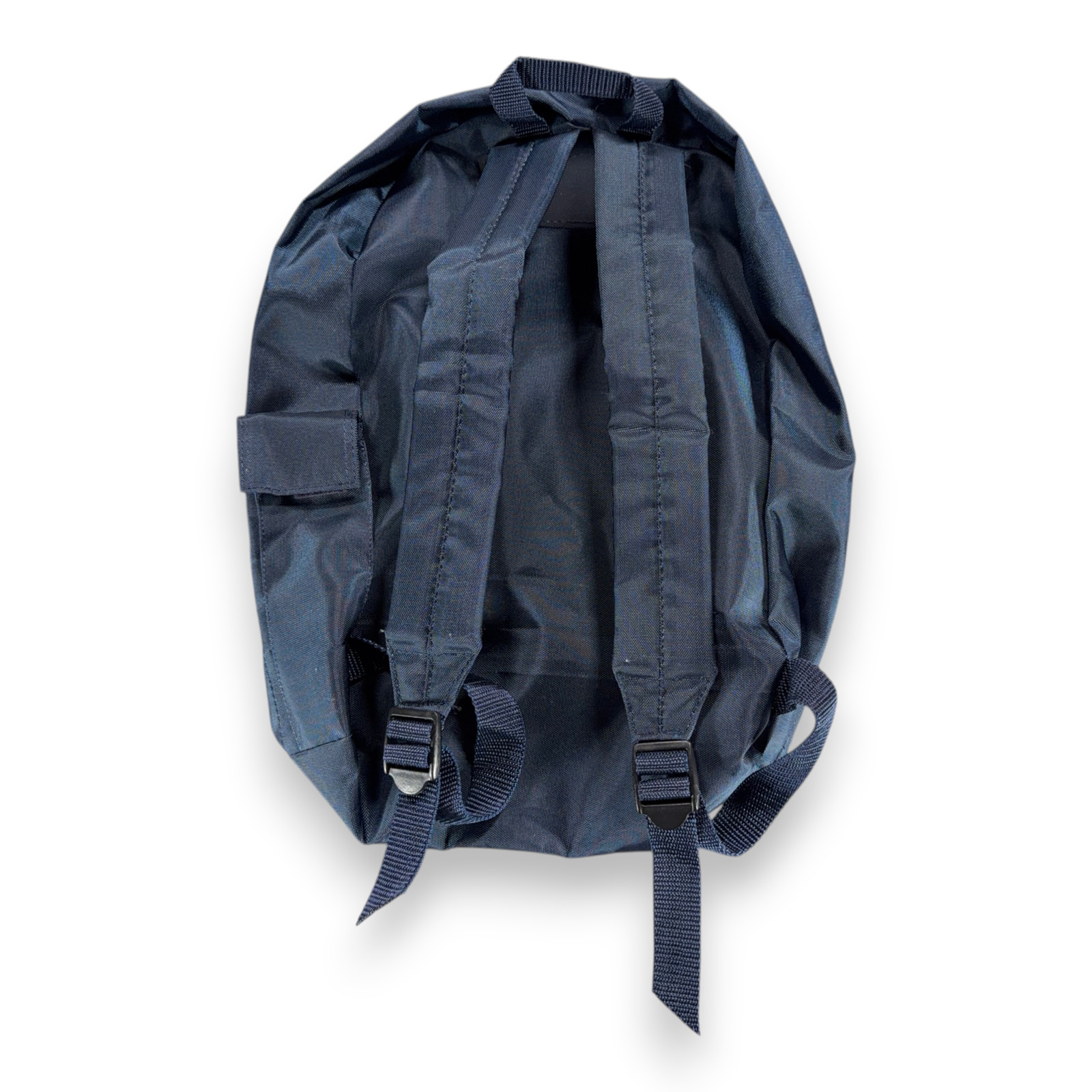 Vintage National Audubon Society Backpack Blue Nylon Bird Nature Outdoor USA 80s